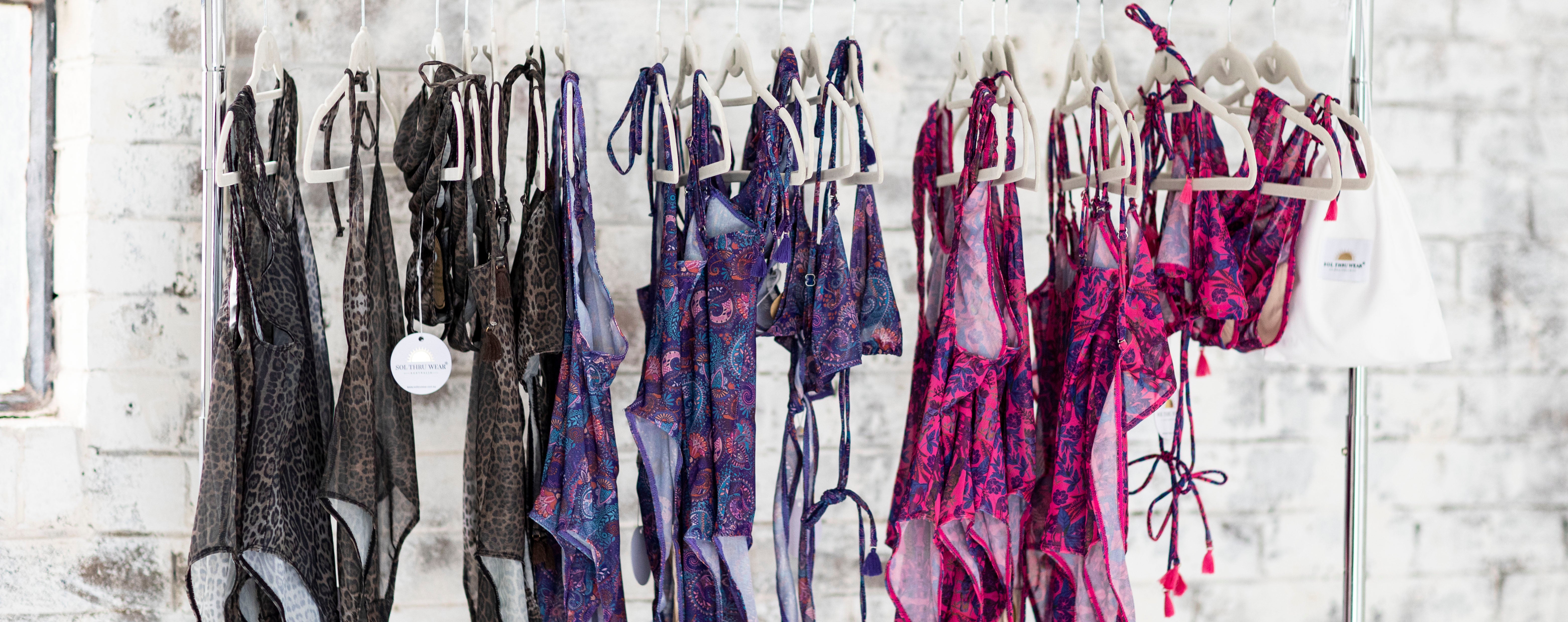 Enjoy the summer in our breathable sun-through swimwear!